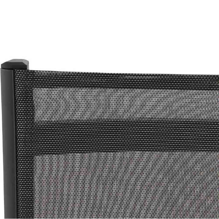 SIENA GARDEN Tesoro Stapelsessel, matt anthrazit